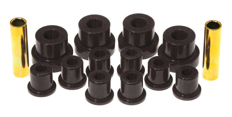 Prothane 76-86 Jeep CJ5/CJ7 Front Spring & Shackle Bushings - Black - Racecraft Industries