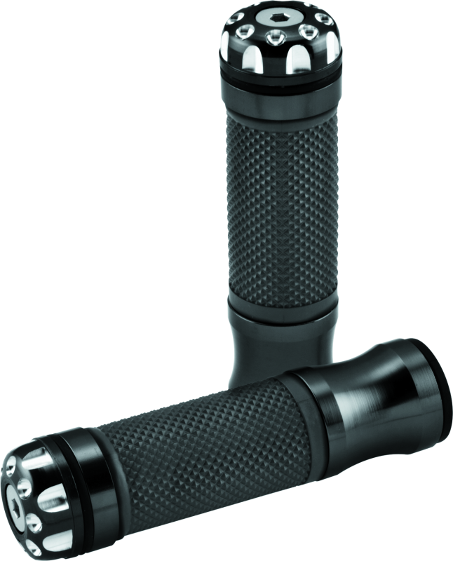 BikeMaster Grips 135mm Revolver Barend Grips - Black - Racecraft Industries