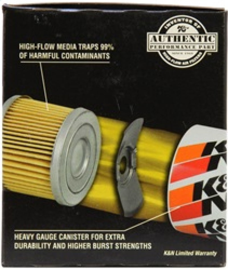 K&N 87-92 Supra Non-Turbo / 99-04 Grand Cherokee 4.0 Performance Gold Oil Filter - Racecraft Industries