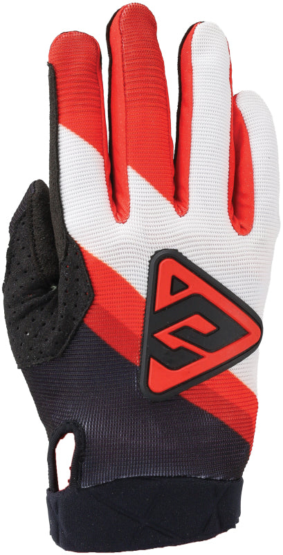 Answer 25 Peak Flo Gloves Black/Red/White - Large - Racecraft Industries
