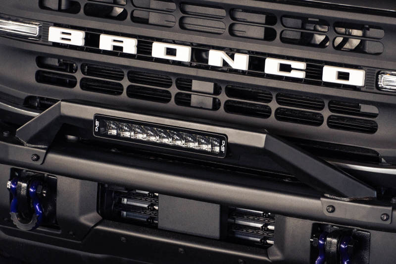 DV8 Offroad 21-22 Ford Bronco Factory Modular Front Bumper Bull Bar - Racecraft Industries