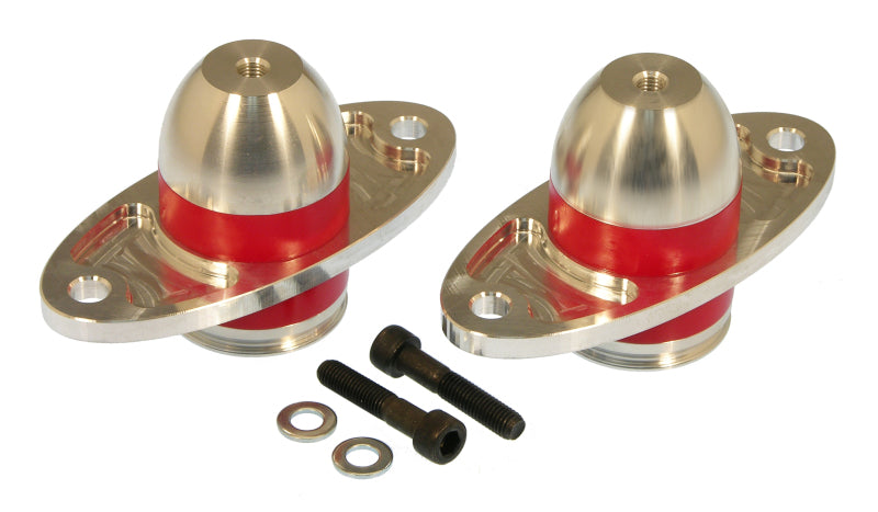 Prothane 05-06 Ford Mustang Bullet Motor Mounts - Red - Racecraft Industries