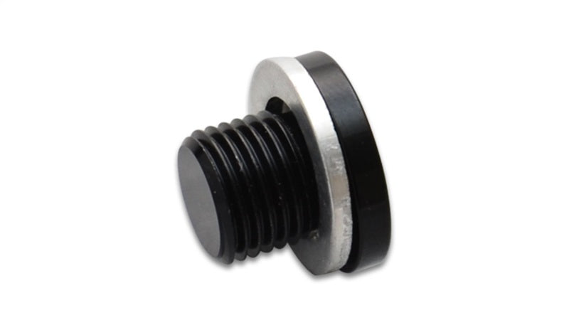 Vibrant M16 x 1.5 Metric Aluminum Port Plug with Crush Washer - Racecraft Industries