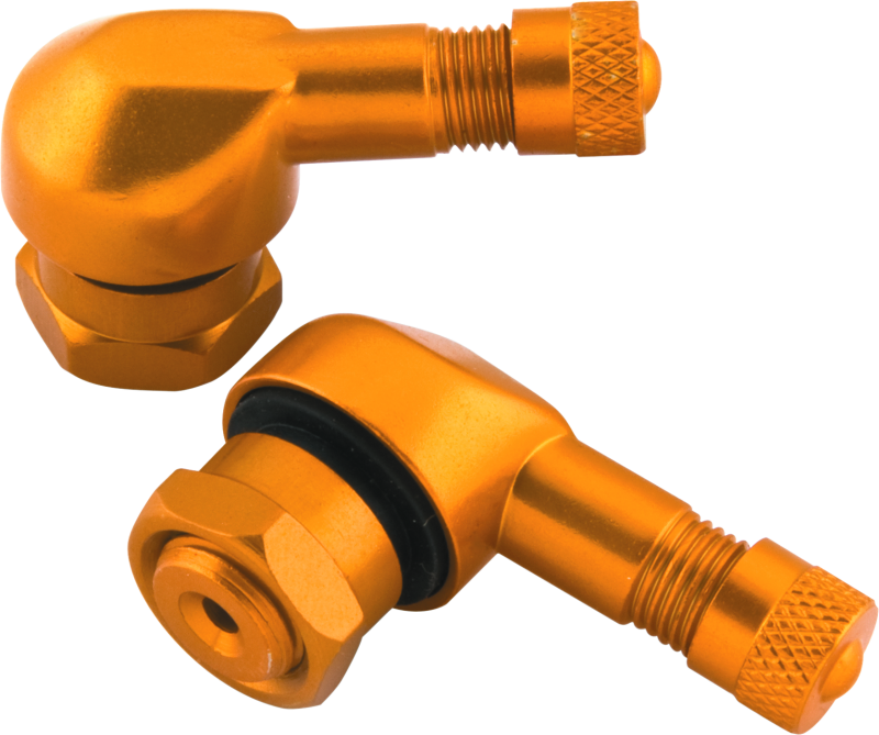BikeMaster Valve Stem 2/Piece Pack Gold - Racecraft Industries