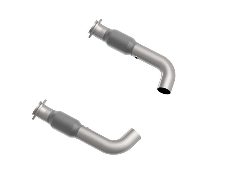 Kooks 2015 Ford Mustang GT 3in GREEN Cat Dual Conn. Pipes that go to OEM Out. SS - Racecraft Industries