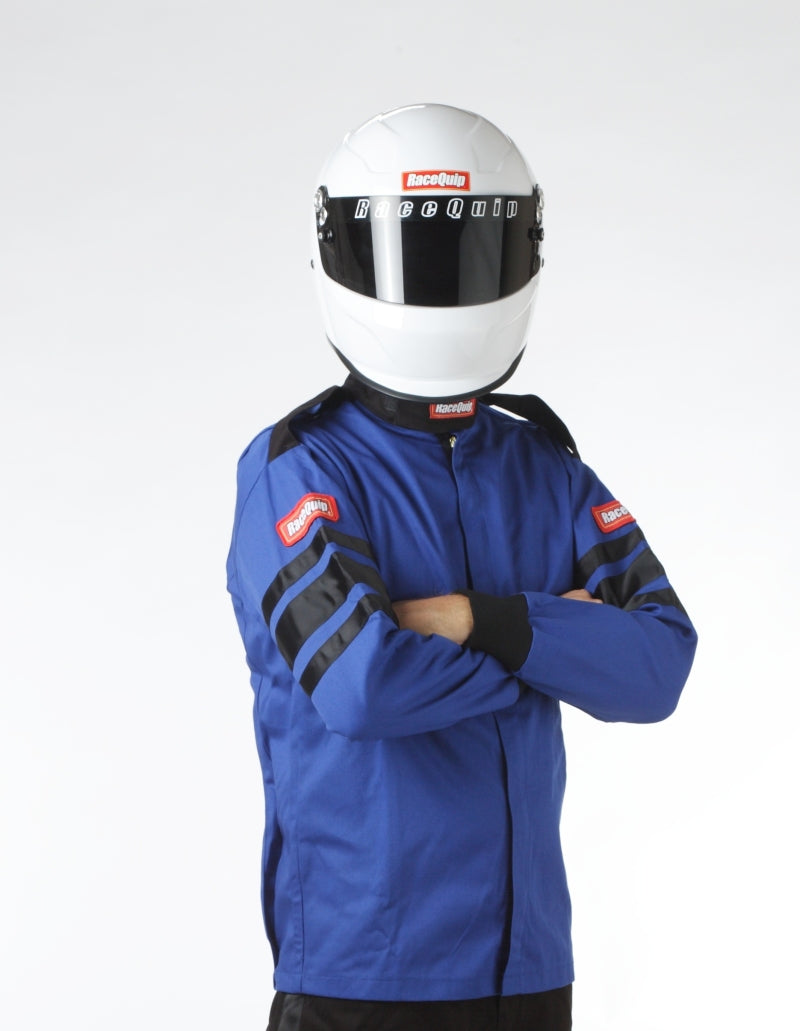 RaceQuip Blue SFI-1 1-L Jacket - XL - Racecraft Industries