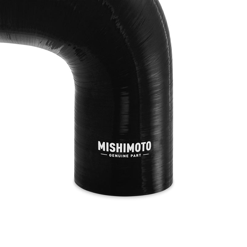 Mishimoto Silicone Reducer Coupler 90 Degree 2.5in to 3in - Black - Racecraft Industries