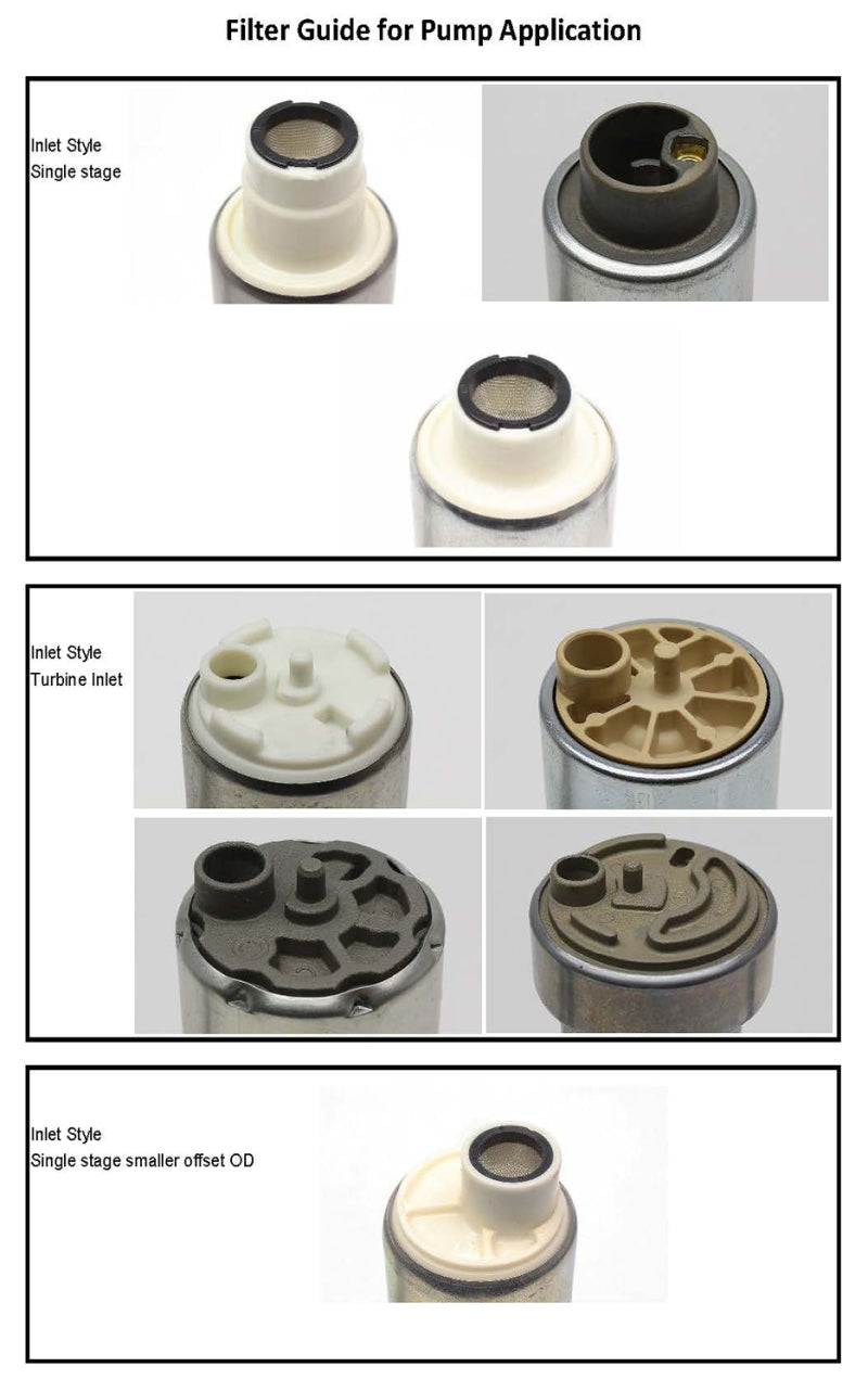 Walbro 350lph High Pressure Fuel Pump *WARNING - GSS 352* (11mm Inlet - Inline w/the Outlet) - Racecraft Industries