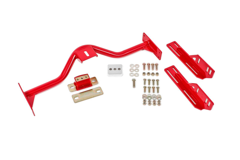 BMR 67-69 1st Gen F-Body Transmission Conversion Crossmember T56/TR6060/TH400/4L80E - Red - Racecraft Industries