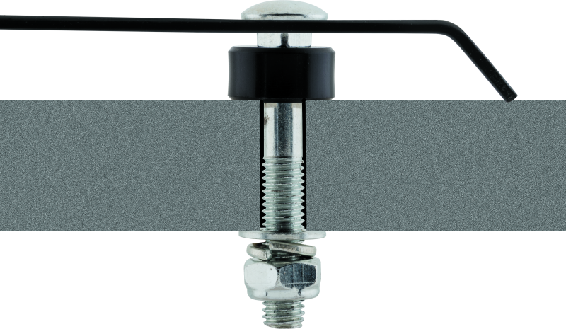 BikeMaster Heavy Duty Wheel Chock - Silver - Racecraft Industries