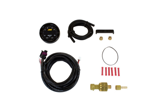 AEM X-Series Pressure 0-15psi Gauge Kit - Racecraft Industries