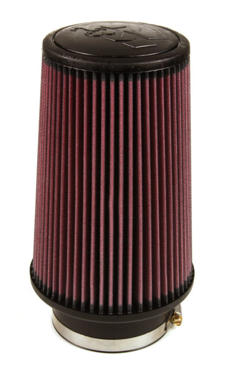 K&N Universal Rubber Filter 4inch FLG / 6inch OD-B / 4-5/8inch OD-T / 9inch H - Racecraft Industries