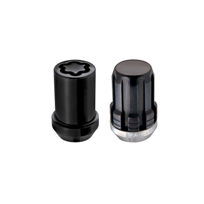 McGard SplineDrive Tuner 5 Lug Install Kit w/Locks & Tool (Cone) M12X1.5 / 13/16 Hex - Blk - Racecraft Industries