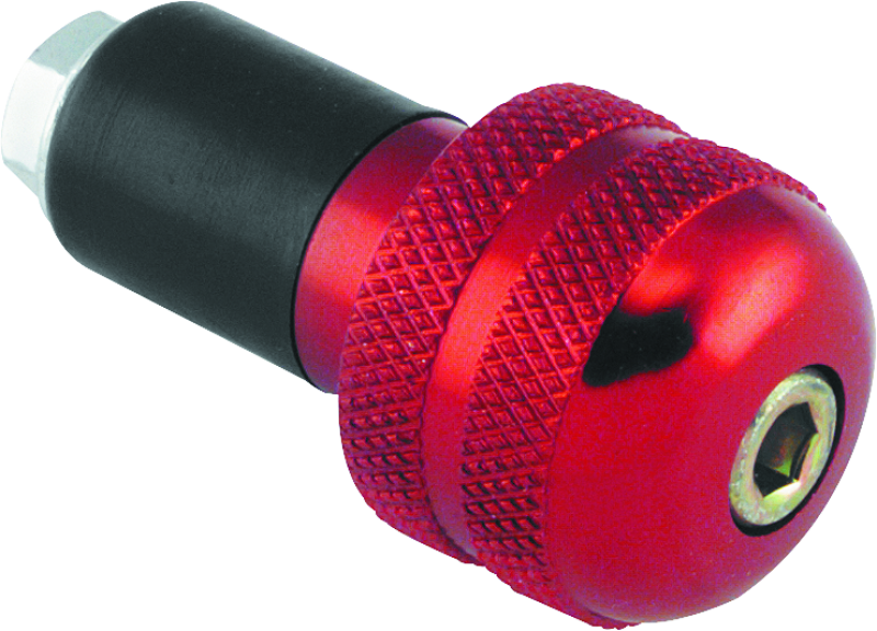 BikeMaster Anti Vibration Bar Ends - Red - Racecraft Industries