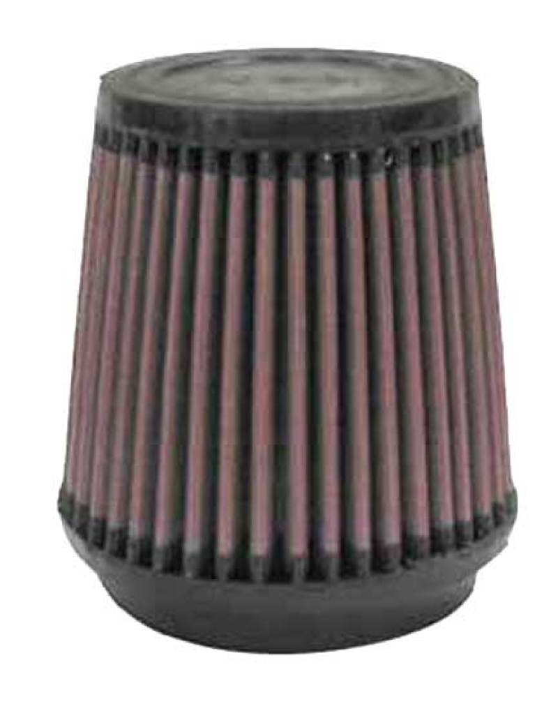 K&N Filter Universal Rubber Filter 3 1/2 inch Flange 4 5/8 inch Base 3 1/2 inch Top 4 1/2 inch Heigh - Racecraft Industries