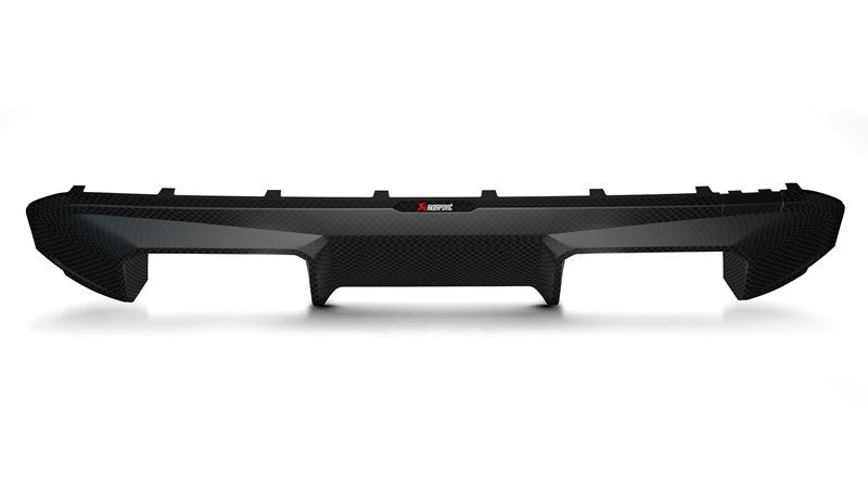 Akrapovic 2021+ BMW M3 (G80)/M4 (G82) Rear Carbon Fiber Diffuser - High Gloss - Racecraft Industries