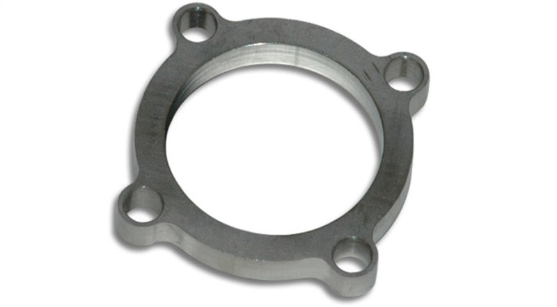 Vibrant GT series / T3 Discharge Flange (4 Bolt) with 2.5in Inlet ID Mild Steel 1/2in Thick - Racecraft Industries