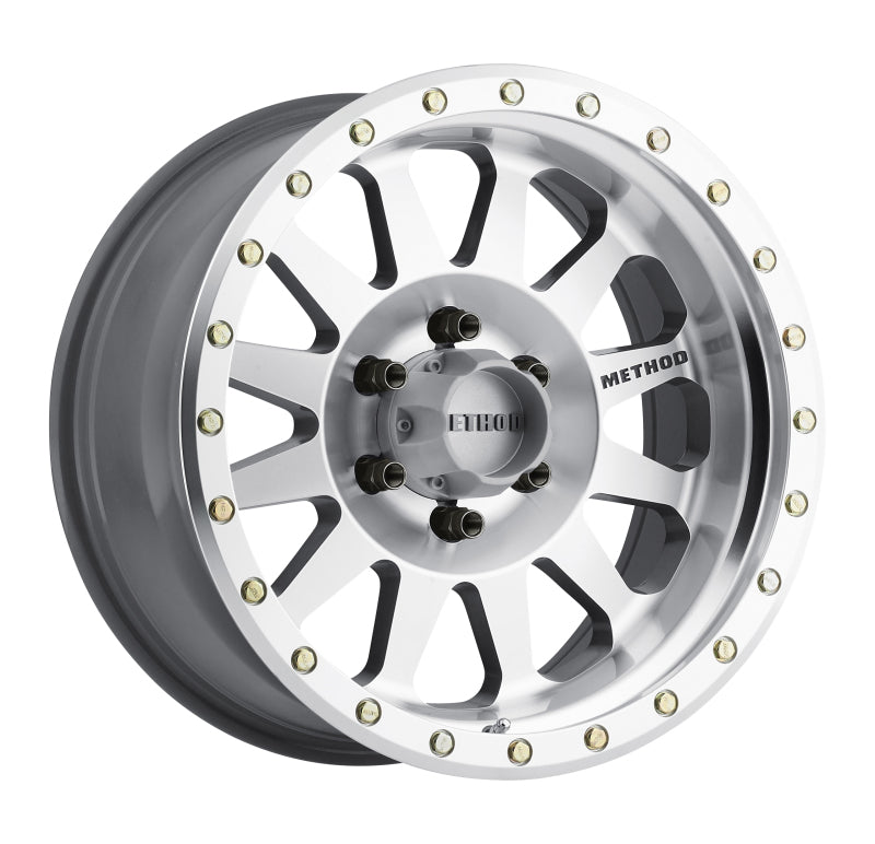 Method MR304 Double Standard 17x8.5 0mm Offset 6x5.5 108mm CB Machined/Clear Coat Wheel - Racecraft Industries