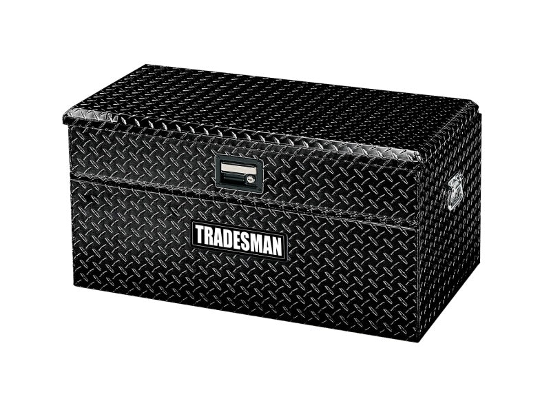 Tradesman Aluminum Flush Mount Truck Tool Box (36in.) - Black - Racecraft Industries