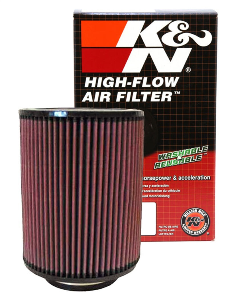 K&N Universal Air Filter 4in Flange ID 7in OD 9in Height - Racecraft Industries