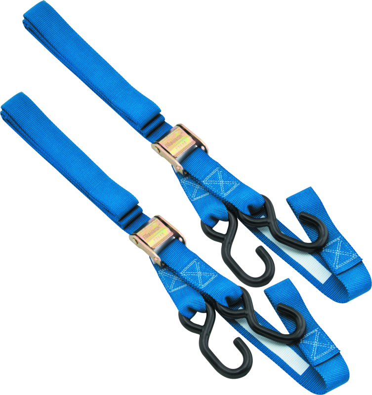 BikeMaster Tiedown 1-1/2 Integrated Softhook - Blue - Racecraft Industries
