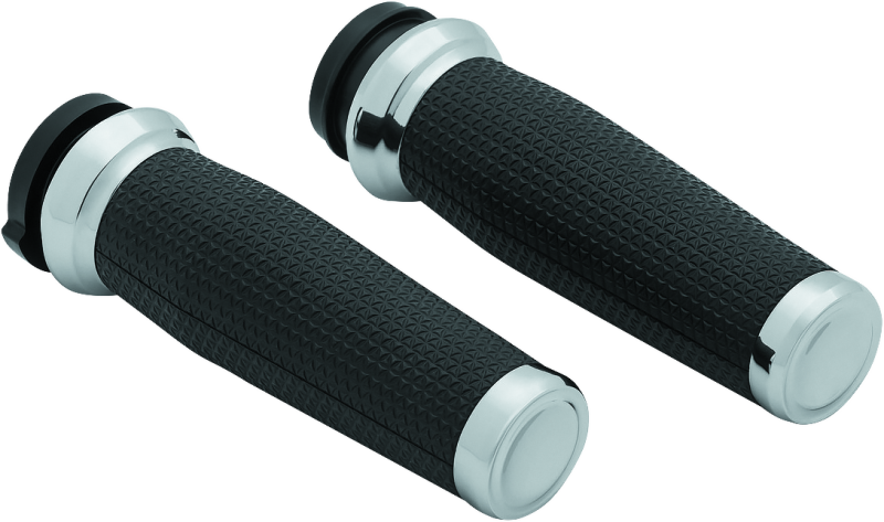 Kuryakyn Thresher Grips Throttle-By-Wire Chrome - Racecraft Industries