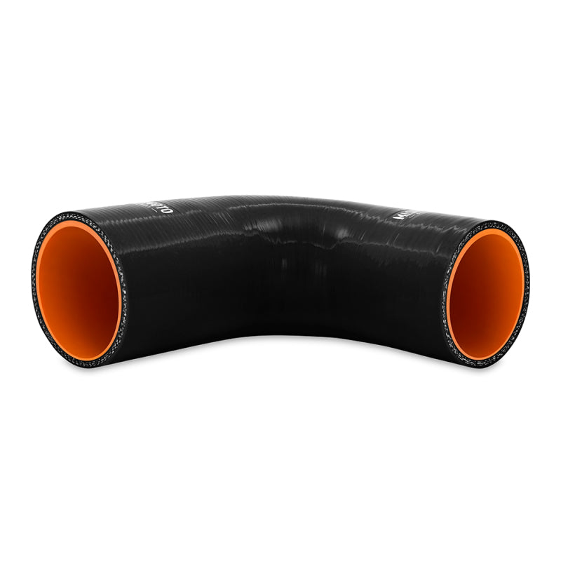 Mishimoto Silicone Reducer Coupler 90 Degree 2.75in to 3in - Black - Racecraft Industries