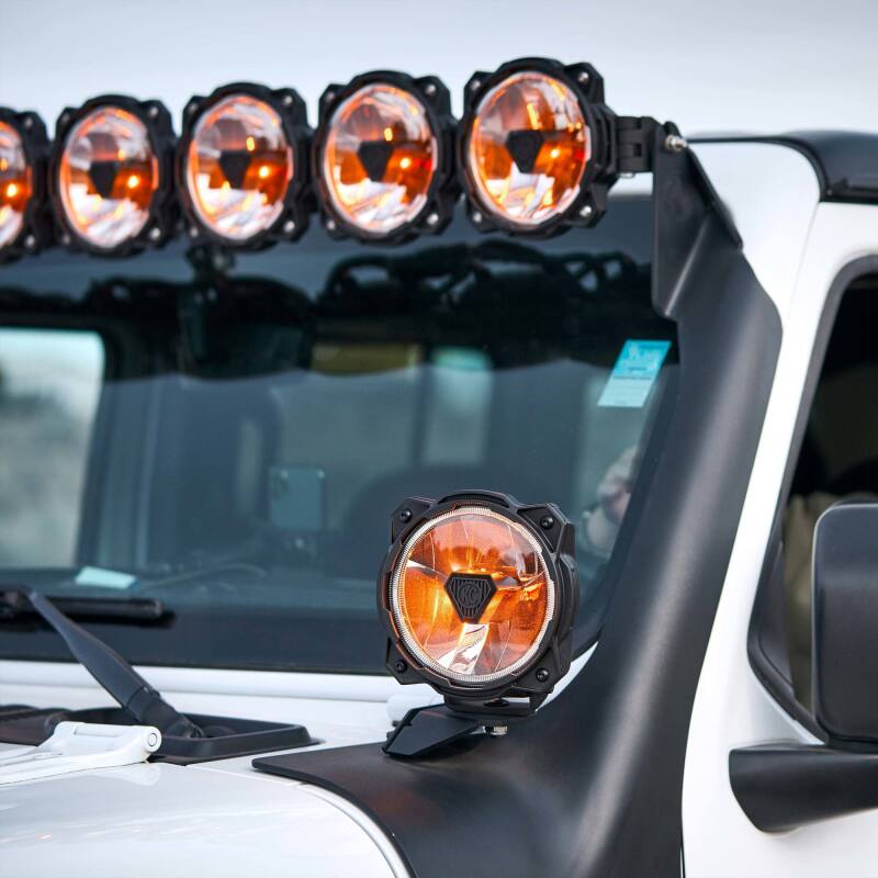 KC HiLiTES Gravity Titan LED 6in. - Pair Pack (SAE Driving Beam) - Racecraft Industries
