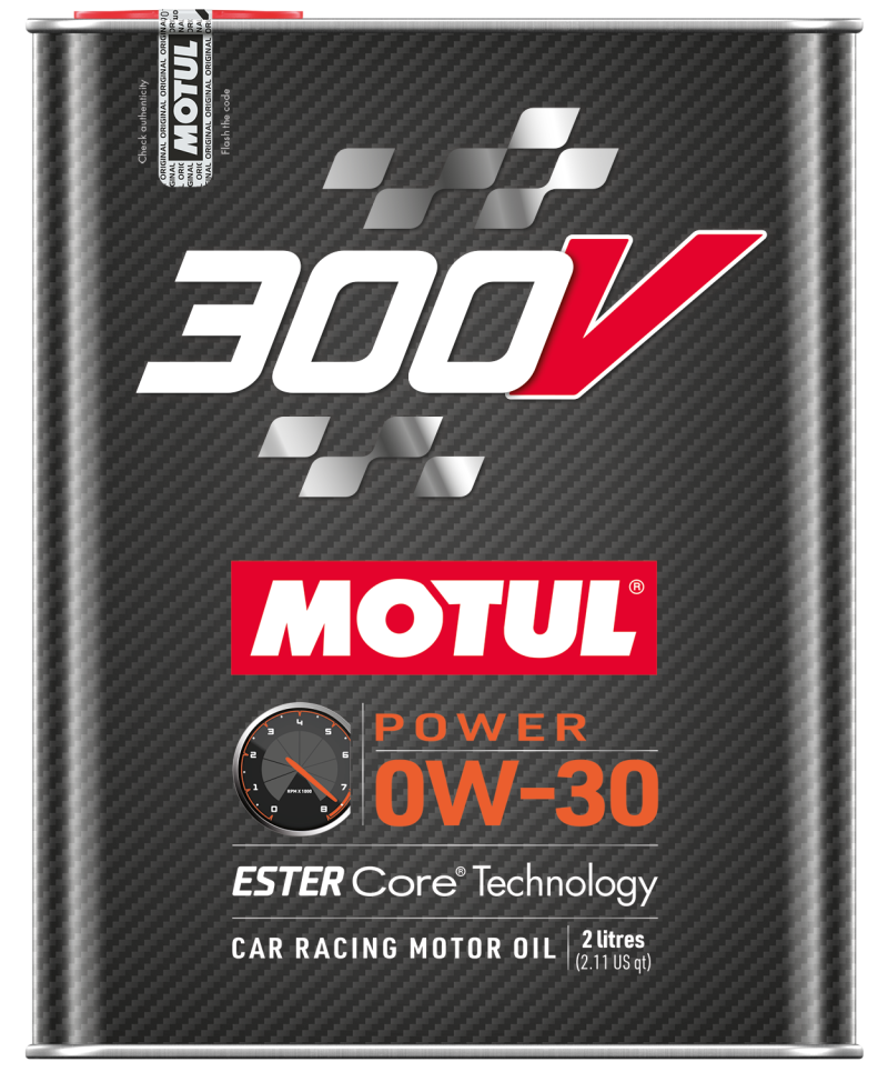 Motul 2L 300V Power 0W30 - Racecraft Industries