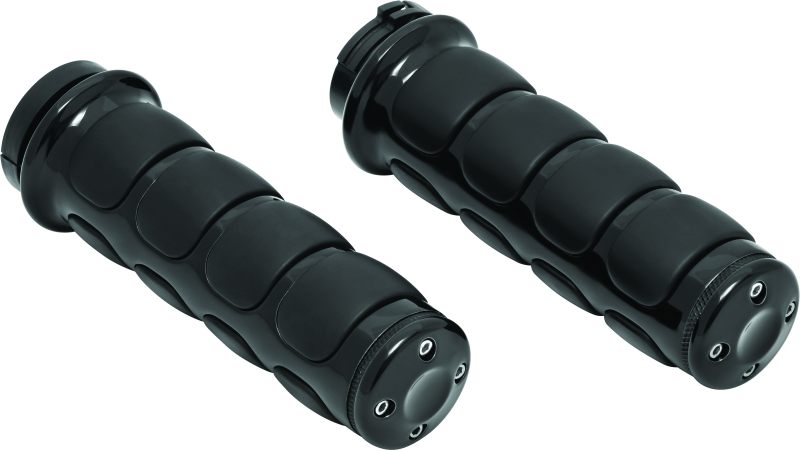 Kuryakyn ISO Grips Dual Cable Black - Racecraft Industries