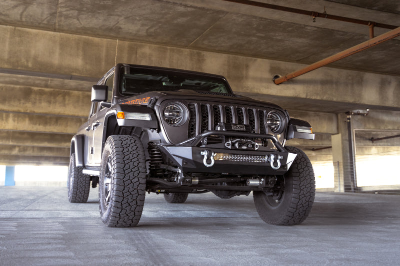 DV8 Offroad 07-23 Jeep Wrangler JK/JL & Gladiator JT FS-1 Series Stubby Front Bumper - Racecraft Industries