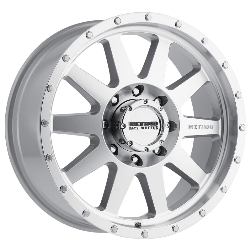Method MR301 The Standard 18x9 +18mm Offset 8x180 130.81mm CB Machined/Clear Coat Wheel - Racecraft Industries
