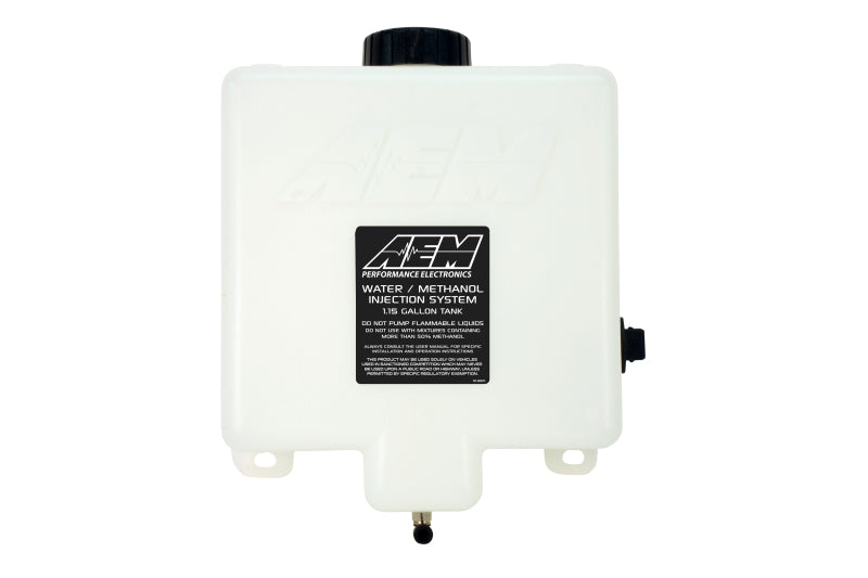AEM V2 Water / Methanol 1.15 Gallon Methanol Injection Tank - Racecraft Industries