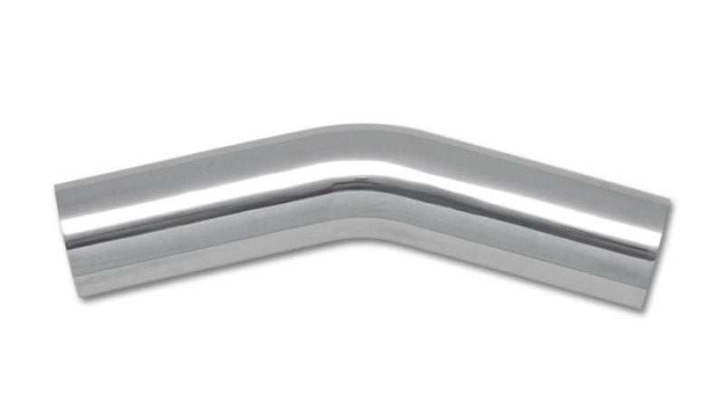 Vibrant 2in O.D. Universal Aluminum Tubing (30 degree Bend) - Polished - Racecraft Industries