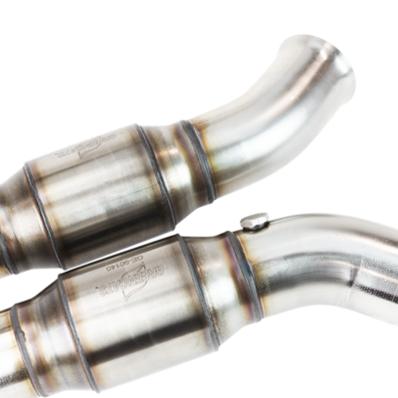 Kooks 14+ Chevy Corvette C7 3in x 3in GREEN Cat SS X-Pipe Kooks HDR Req - Racecraft Industries