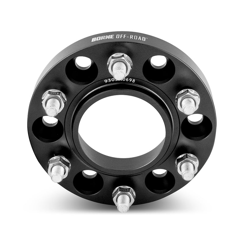 Borne Off-Road Wheel Spacers - 6x139.7 - 93.1 - 30mm - M12 - Black - Racecraft Industries