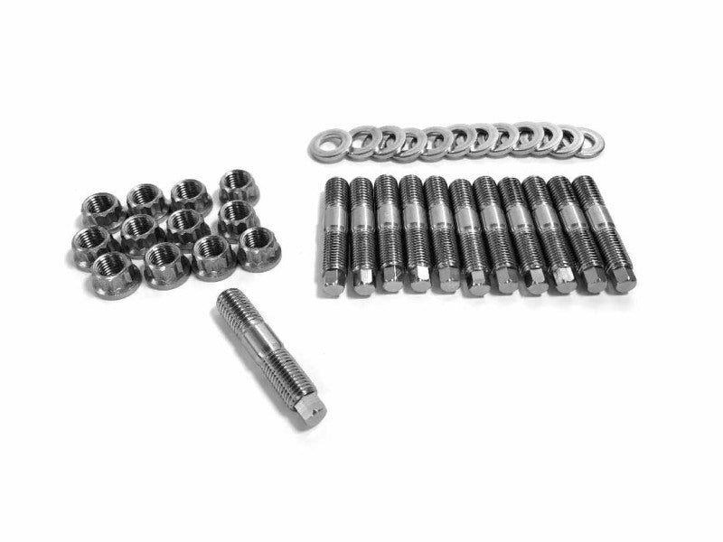 Fleece Performance 94-18 Dodge Cummins 2500-3500 Exhaust Manifold Stud Kit - 7mm External Hex Head - Racecraft Industries