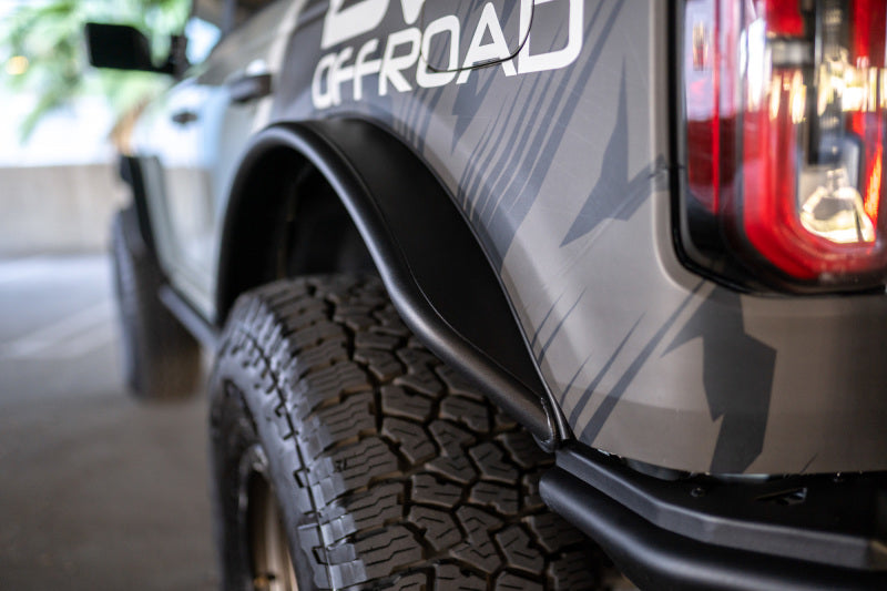 DV8 Offroad 21-23 Ford Bronco Tube Fender Flares - Racecraft Industries