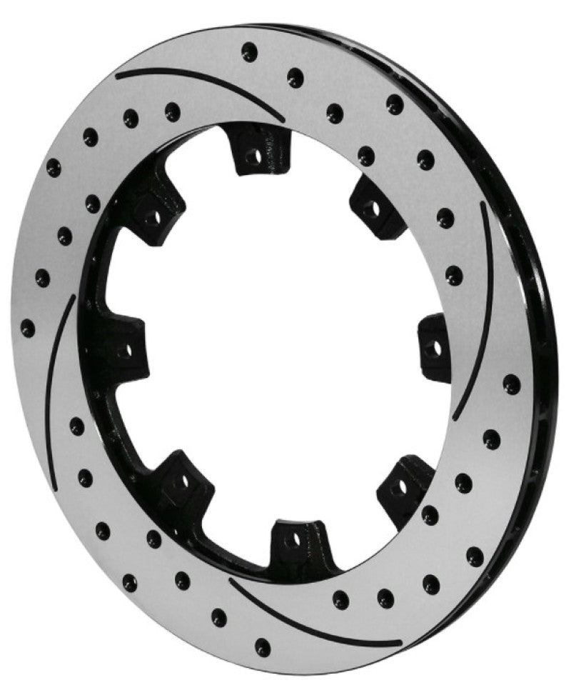 Wilwood Rotor-UL32 Iron LH-SRP BLK Drl 12.19 x .810 - 8 on 7.00in - Racecraft Industries