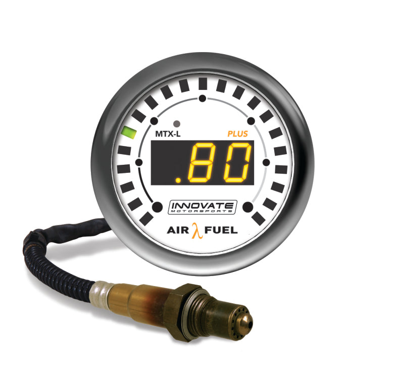 Innovate MTX-L PLUS Digital Air/Fuel Ratio Gauge Kit 8ft w/O2 Sensor - Racecraft Industries