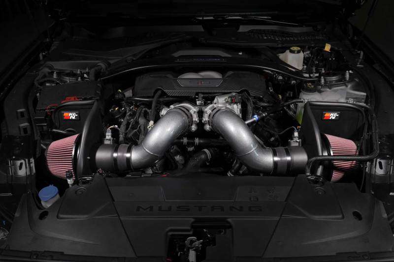 K&N 2024+ Ford Mustang V8 5.0L Typhoon Performance Air Intake System - Racecraft Industries