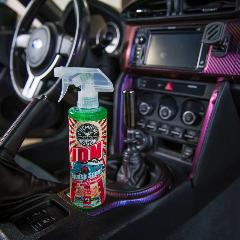 Chemical Guys JDM Squash Air Freshener & Odor Eliminator - 4oz - Racecraft Industries