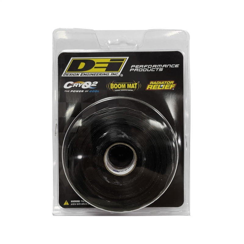 DEI Fire Tape 1in x 36ft Roll - Self Vulcanizing Tape - Black - Racecraft Industries
