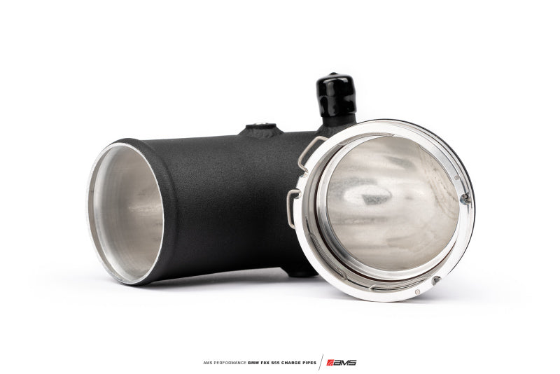 AMS Performance 15-18 BMW M3 / 15-20 BMW M4 w/ S55 3.0L Turbo Engine Charge Pipes - Racecraft Industries