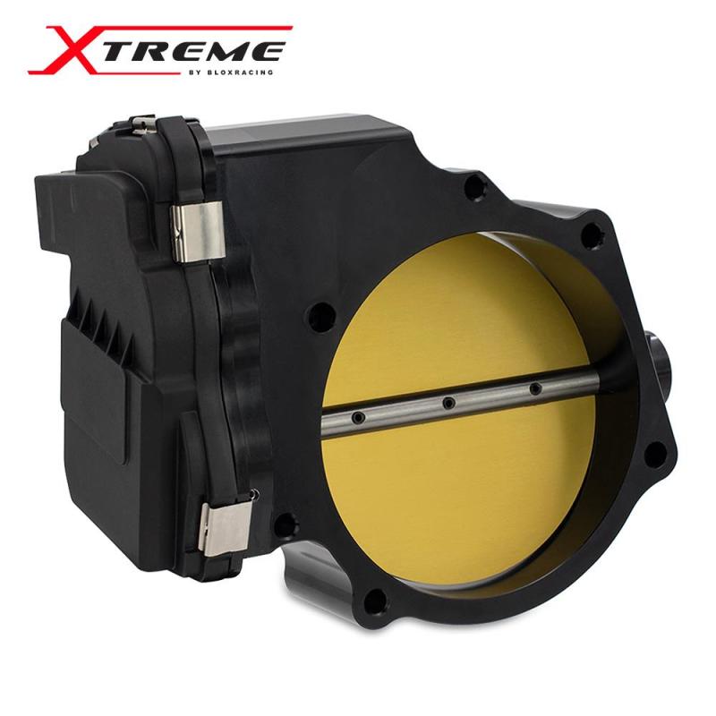 BLOX Racing 2015+ Dodge Hellcat / Jeep Trackhawk 6.2L 105mm Electronic Billet Throttle Body - Black - Racecraft Industries