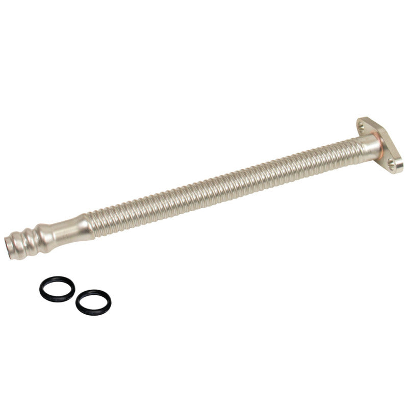 BD Diesel Flexible 12in Turbo Oil Drain Line - Racecraft Industries