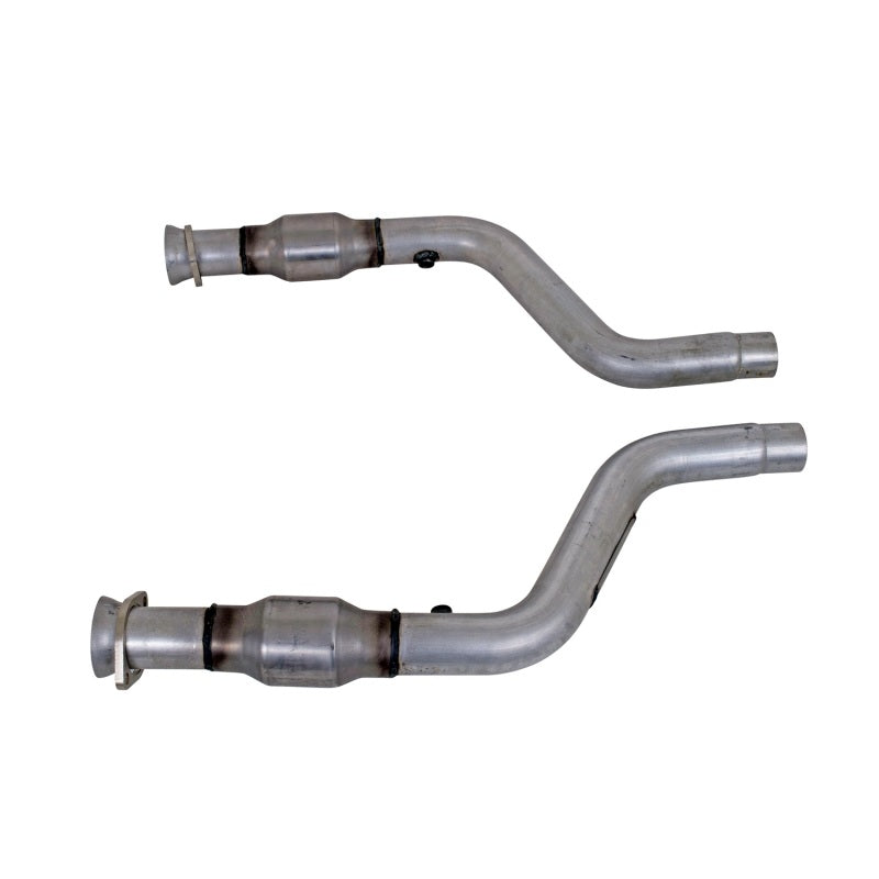 BBK 05-15 Dodge Challenger Charger Short Mid X Pipe w Catalytic Converters 2-3/4 For LT Headers - Racecraft Industries