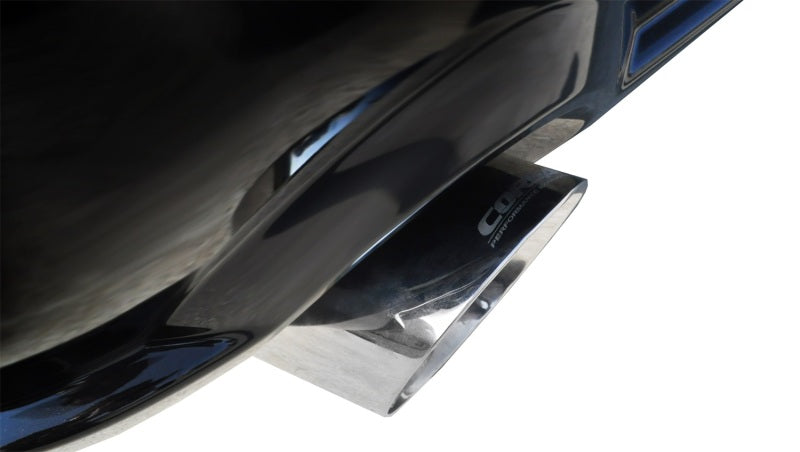 Corsa 2005-2010 Ford Mustang Shelby GT500 5.4L V8 Polished Xtreme Axle-Back Exhaust - Racecraft Industries