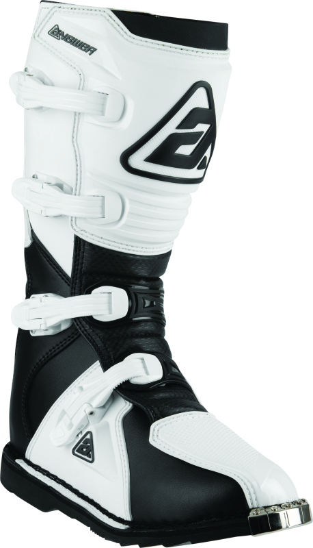 Answer AR1 Boot Black/White - 8 - Racecraft Industries