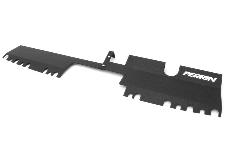 Perrin 15-21 WRX/STI Radiator Shroud (With OEM Intake Scoop) - Black - Racecraft Industries